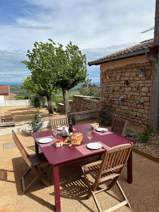 Le Tinailler Grand Standing Au Coeur Des Vignes Villa Prissé Dış mekan fotoğraf
